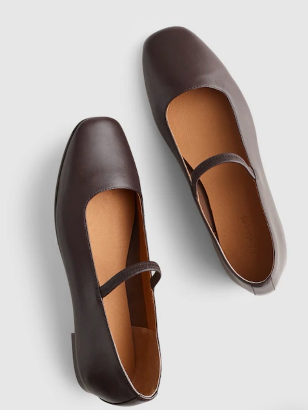 Brand new Madewell Greta Flat in coffee bean (dark brown)